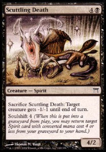 Scuttling Death - Champions of Kamigawa (Common) [CHK-142]