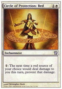 Circle of Protection: Red - Ninth Edition (Uncommon) [9ED-11]