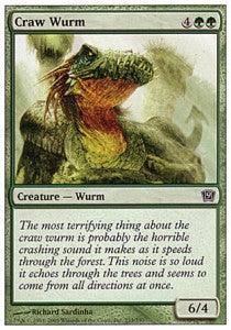 Craw Wurm - Ninth Edition (Common) [9ED-233]