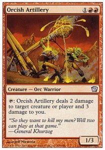 Orcish Artillery - Ninth Edition (Uncommon) [9ED-206]