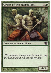 Order of the Sacred Bell - Ninth Edition (Common) [9ED-261]