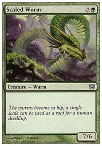 Scaled Wurm - Ninth Edition (Common) [9ED-269]