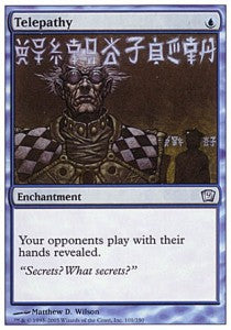 Telepathy - Ninth Edition (Uncommon) [9ED-101]