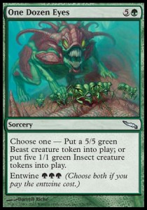 One Dozen Eyes - Mirrodin (Uncommon) [MRD-126]