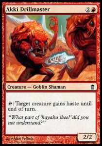 Akki Drillmaster - Saviors of Kamigawa (Common) [SOK-92]