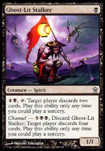 Ghost-Lit Stalker - Saviors of Kamigawa (Uncommon) [SOK-69]