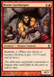 Ronin Cavekeeper - Saviors of Kamigawa (Common) [SOK-111]