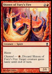 Shinen of Fury's Fire - Saviors of Kamigawa (Common) [SOK-112]