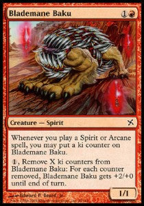 Blademane Baku - Betrayers of Kamigawa (Common) [BOK-95]