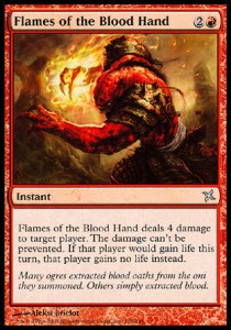 Flames of the Blood Hand - Betrayers of Kamigawa (Uncommon) [BOK-101]