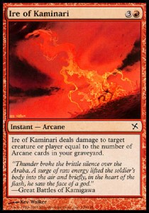 Ire of Kaminari - Betrayers of Kamigawa (Common) [BOK-109]