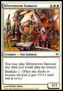 Silverstorm Samurai - Betrayers of Kamigawa (Common) [BOK-22]
