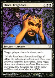 Three Tragedies - Betrayers of Kamigawa (Uncommon) [BOK-87]