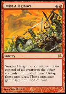 Twist Allegiance - Betrayers of Kamigawa (Rare) [BOK-120]