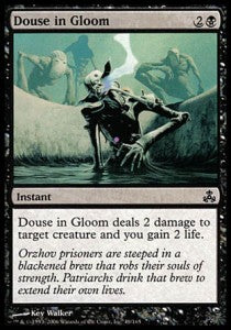 Douse in Gloom - Guildpact (Common) [GPT-49]