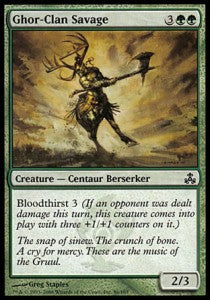 Ghor-Clan Savage - Guildpact (Common) [GPT-86]