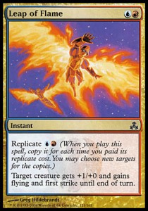 Leap of Flame - Guildpact (Common) [GPT-121]