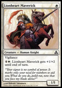 Lionheart Maverick - Guildpact (Common) [GPT-11]