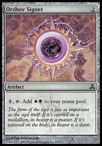 Orzhov Signet - Guildpact (Common) [GPT-155]