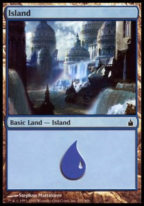 Island (V.1) - Ravnica: City of Guilds (Land) [RAV-291]