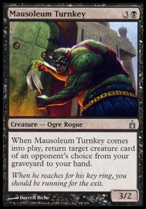 Mausoleum Turnkey - Ravnica: City of Guilds (Uncommon) [RAV-94]
