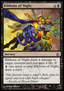 Ribbons of Night - Ravnica: City of Guilds (Uncommon) [RAV-101]