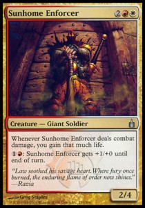 Sunhome Enforcer - Ravnica: City of Guilds (Uncommon) [RAV-233]