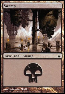 Swamp (V.2) - Ravnica: City of Guilds (Land) [RAV-296]