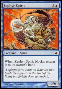 Zephyr Spirit - Ravnica: City of Guilds (Common) [RAV-76]