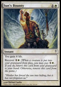 Sun's Bounty - Coldsnap (Common) [CSP-18]