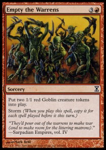 Empty the Warrens - Time Spiral (Common) [TSP-152]