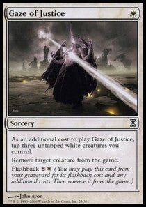 Gaze of Justice - Time Spiral (Common) [TSP-20]