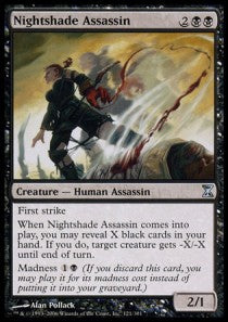 Nightshade Assassin - Time Spiral (Uncommon) [TSP-121]