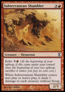 Subterranean Shambler - Time Spiral (Common) [TSP-178]