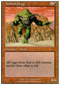 Trained Orgg - Starter 2000 (Rare) [S00-17]