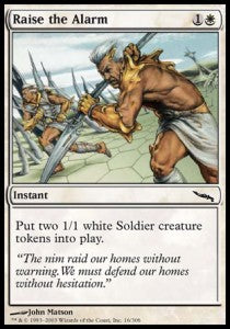 Raise the Alarm - Mirrodin (Common) [MRD-16]
