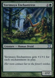 Yavimaya Enchantress - Tenth Edition (Uncommon) [10E-310]