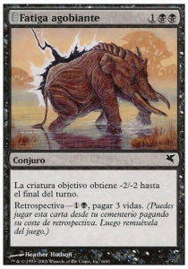 Crippling Fatigue (V.1) - Salvat-Hachette (Common) [SAL-6]