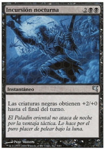 Nocturnal Raid - Salvat-Hachette (Uncommon) [SAL-3]