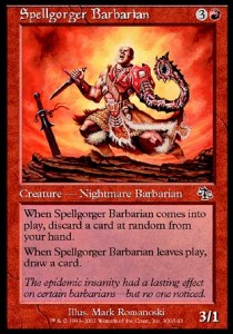 Spellgorger Barbarian - Judgment (Common) [JUD-100]