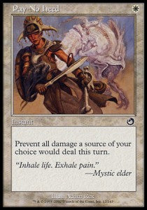 Pay No Heed - Torment (Common) [TOR-12]