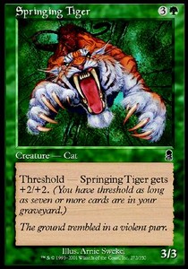 Springing Tiger - Odyssey (Common) [ODY-272]