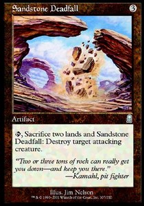 Sandstone Deadfall - Odyssey (Uncommon) [ODY-307]