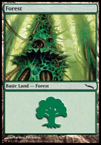 Forest (V.3) - Mirrodin (Land) [MRD-305]