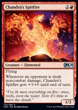 Chandra's Spitfire - Core 2020 (Uncommon) [M20-132]