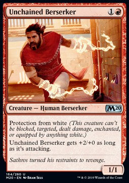 Unchained Berserker - Core 2020 (Uncommon) [M20-164]