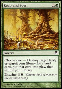 Reap and Sow - Darksteel (Common) [DST-81]