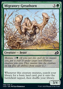 Migratory Greathorn - Ikoria: Lair of Behemoths (Common) [IKO-165]