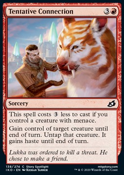 Tentative Connection - Ikoria: Lair of Behemoths (Common) [IKO-138]