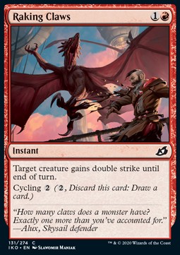 Raking Claws - Ikoria: Lair of Behemoths (Common) [IKO-131]